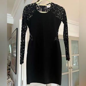 Alice and Olivia Full Lace Back Dress